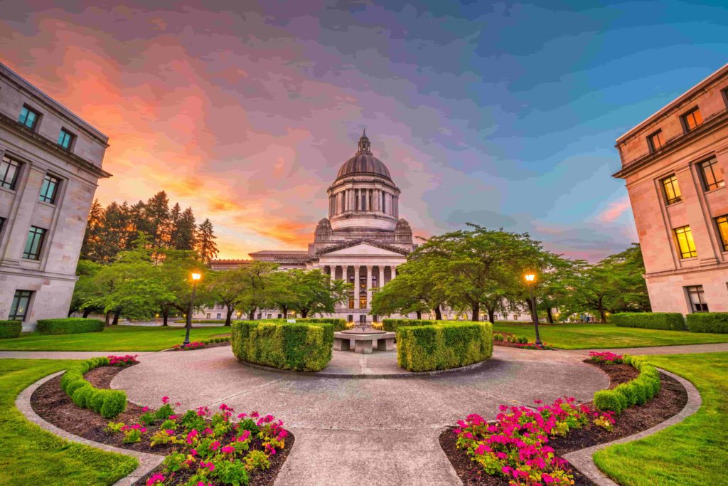 image of Washington USA State capitol