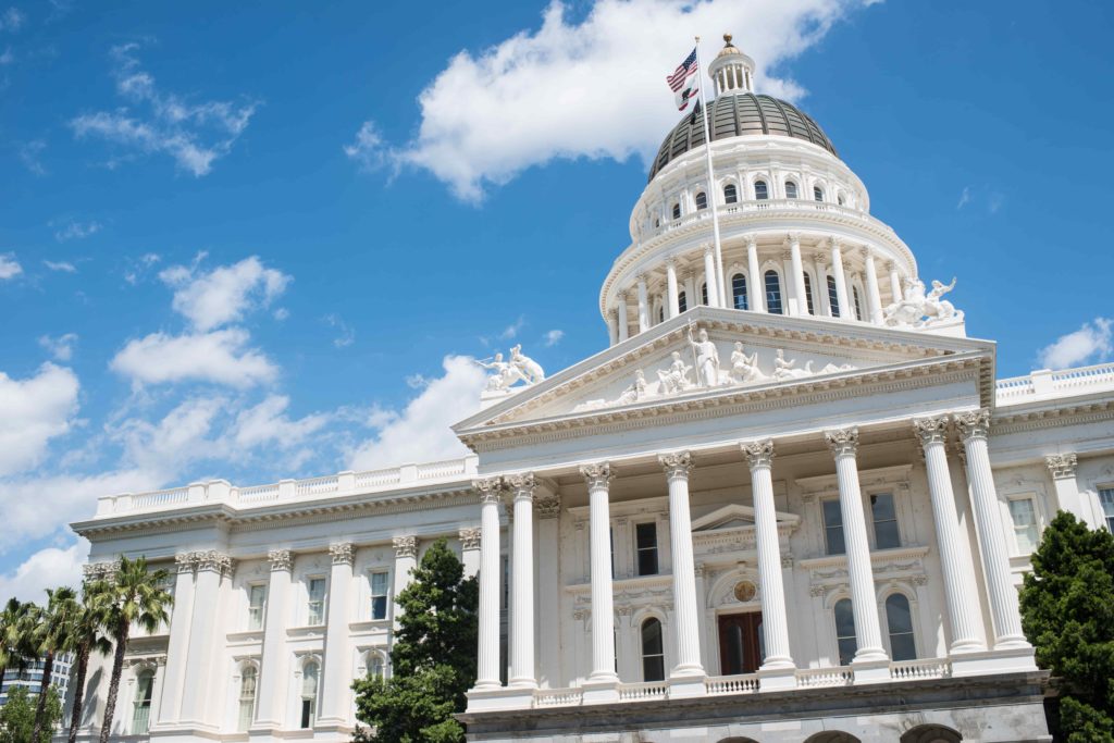 image of Sacramento State Capitol of California Building