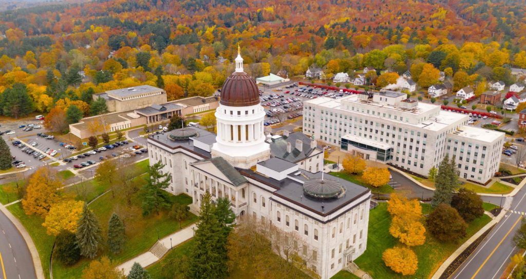 image of Capitol Building State House Augusta Maine