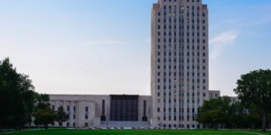 image of North Dakota state Capitol